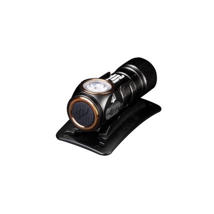 Fenix HM51RV30 - LED polnilna čelna svetilka s funkcijo zatemnjevanja LED/USB/1xCR123A 950 mAh IP68 860 lm 125 h oranžna