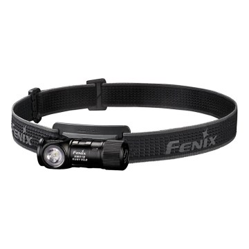 Fenix HM51RV3ABL - LED polnilna čelna svetilka z nastavljivo svetlostjo LED/USB/1xCR123A 950 mAh IP68 860 lm 125 h črna