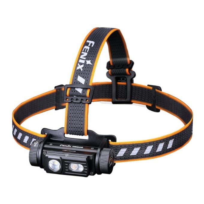 Fenix HM60R - LED Zatemnitvena polnilna naglavna svetilka 4xLED/USB/2xCR123A IP68 1300 sijajni 300 h 3400 mAh