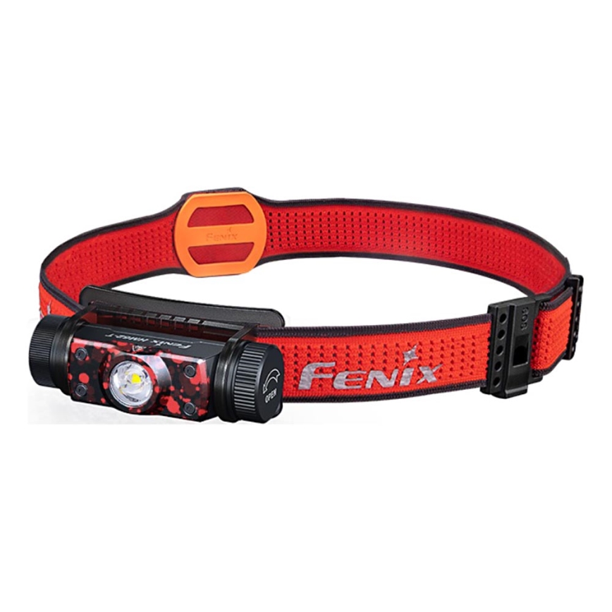 Fenix HM62TMGM - LED Zatemnitvena polnilna naglavna svetilka LED/USB IP68 1200 sijajni 280 h 3400 mAh
