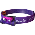 Fenix HM65RDTNEB -LED Polnilna naglavna svetilka LED/USB IP68 1500 lm 300 h vijolična/roza