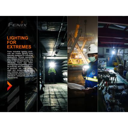 Fenix HM70R - LED Polnilna naglavna svetilka 4xLED/1x21700 IP68 1600 sijajni 800 h 5000 mAh