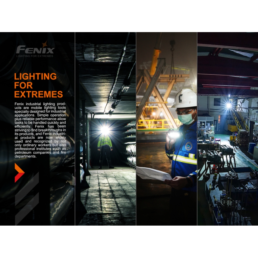 Fenix HM70R - LED Polnilna naglavna svetilka 4xLED/1x21700 IP68 1600 sijajni 800 h 5000 mAh