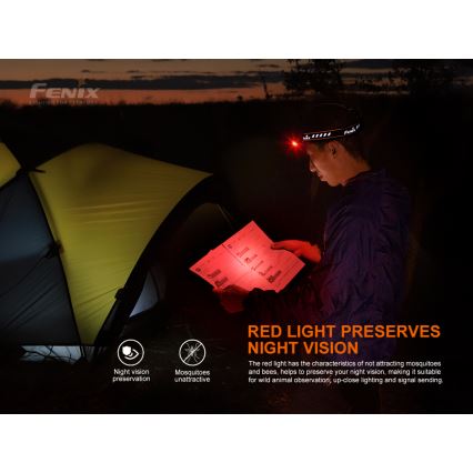 Fenix HM70R - LED Polnilna naglavna svetilka 4xLED/1x21700 IP68 1600 sijajni 800 h 5000 mAh