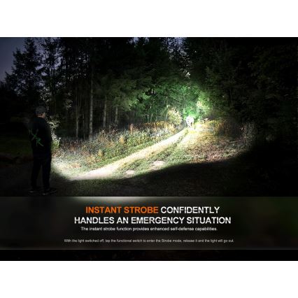 Fenix HT18R - LED Zatemnitvena polnilna svetilka LED/1x21700 IP68 2800 lm 42 h 5000 mAh