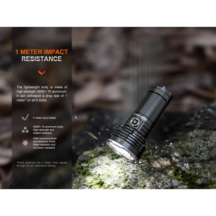 Fenix LR40RV20 - LED Polnilna baterijska svetilka LED/USB IP68 15000 sijajni 177 h 5000 mAh