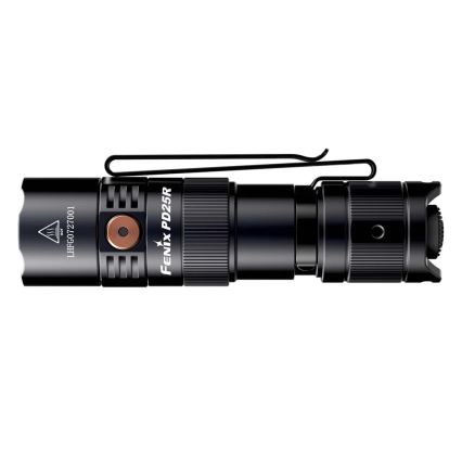 Fenix PD25R - LED Polnilna baterijska svetilka LED/USB/1xCR123A IP68 800 lm 70 h 700 mAh