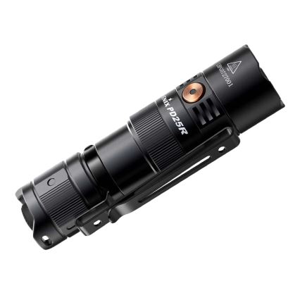 Fenix PD25R - LED Polnilna baterijska svetilka LED/USB/1xCR123A IP68 800 lm 70 h 700 mAh