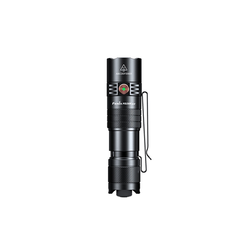 Fenix PD26RACE - zatemnljiva polnilna LED-svetilka LED/USB 1600 mAh IP68 1300 lm 556 h črna