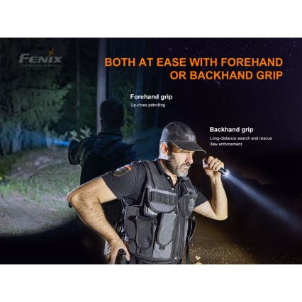 Fenix PD35V30 - LED Polnilna baterijska svetilka LED/USB/2xCR123A IP68 1700 sijajni 230 h 2600 mAh