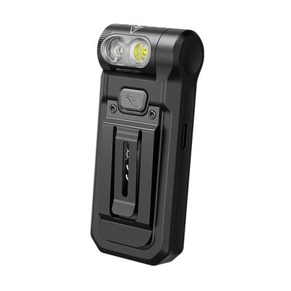 Fenix SW05RREDBLC - LED Zatemnitvena polnilna svetilka LED/USB IPX6 150 lm 49 h črna