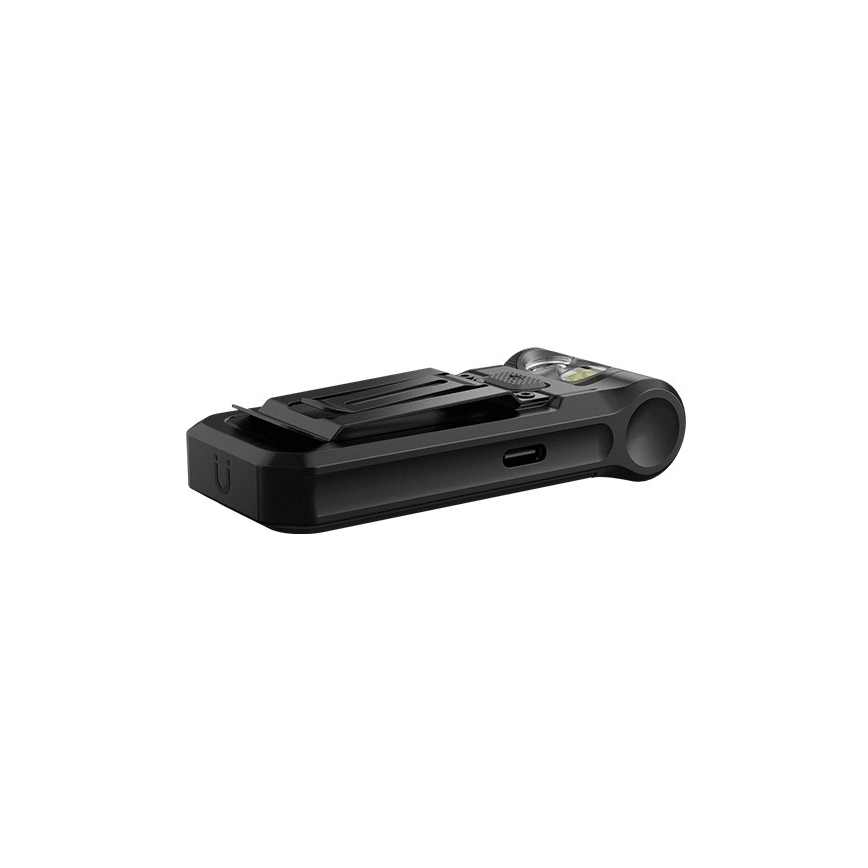 Fenix SW05RREDBLC - LED Zatemnitvena polnilna svetilka LED/USB IPX6 150 lm 49 h črna