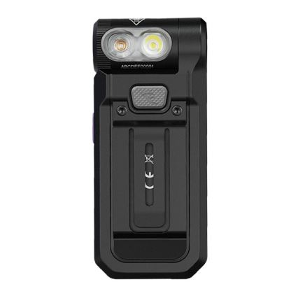 Fenix SW05RUVBLC - LED Zatemnitvena polnilna svetilka LED/USB IPX6 150 lm 49 h 700 mAh črna