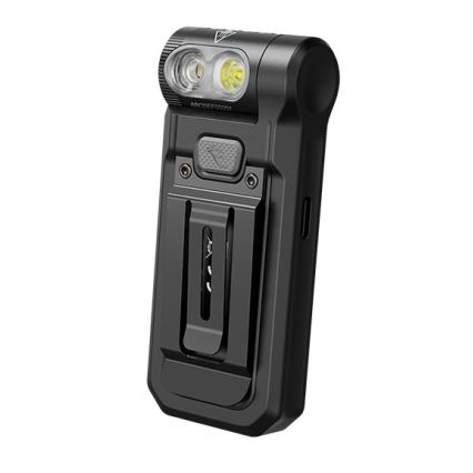 Fenix SW05RUVBLC - LED Zatemnitvena polnilna svetilka LED/USB IPX6 150 lm 49 h 700 mAh črna