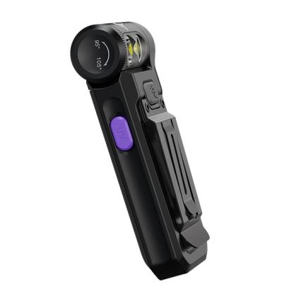 Fenix SW05RUVBLC - LED Zatemnitvena polnilna svetilka LED/USB IPX6 150 lm 49 h 700 mAh črna