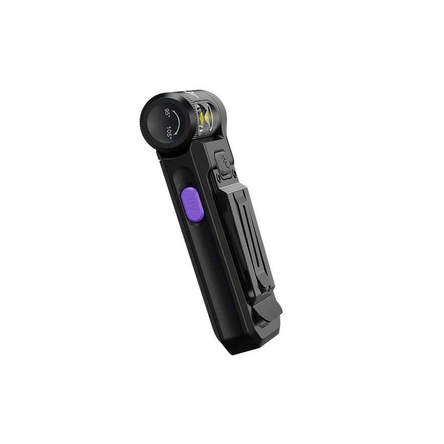 Fenix SW05RUVBLC - LED Zatemnitvena polnilna svetilka LED/USB IPX6 150 lm 49 h 700 mAh črna