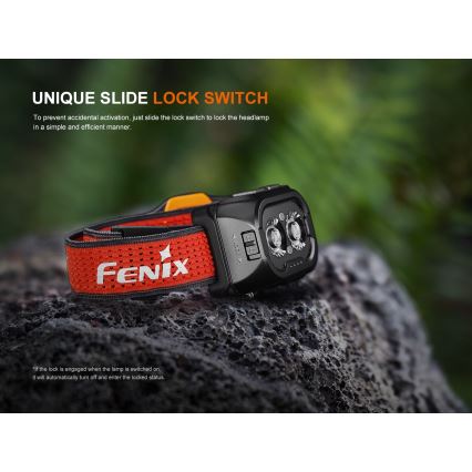Fenix ​​HL18RTV20WHT - LED Zatemnitvena polnilna naglavna svetilka LED/USB IP66 800 sijajni ​​160 h bela/črna