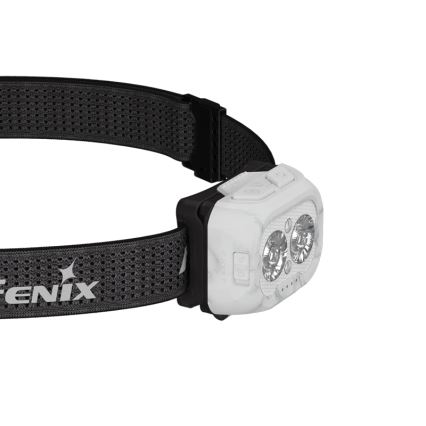 Fenix ​​HL18RTV20WHT - LED Zatemnitvena polnilna naglavna svetilka LED/USB IP66 800 sijajni ​​160 h bela/črna