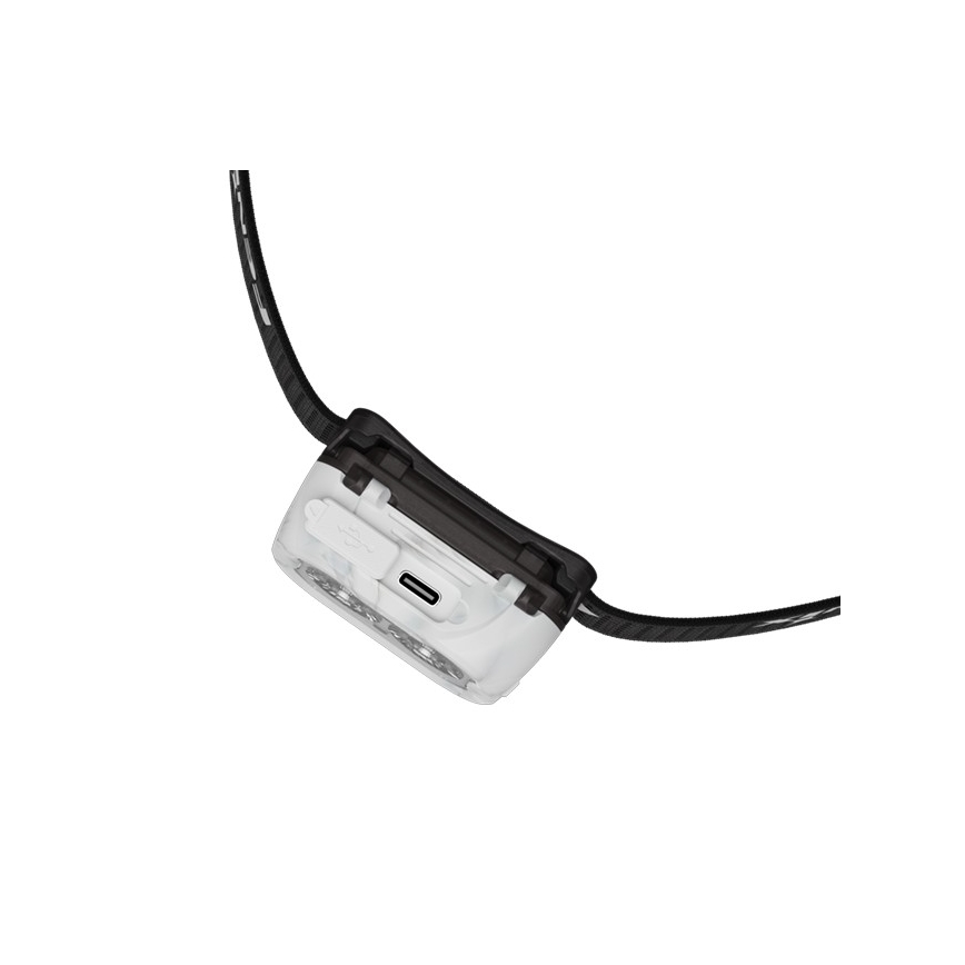 Fenix ​​HL18RTV20WHT - LED Zatemnitvena polnilna naglavna svetilka LED/USB IP66 800 sijajni ​​160 h bela/črna