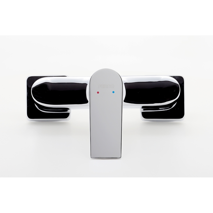 FERRO - Tuš baterija ALGEO SQUARE, sijajni krom