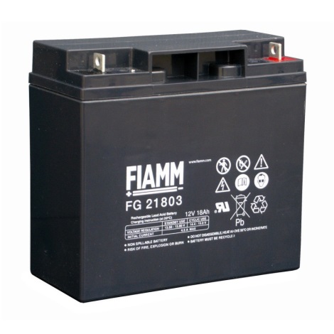 Fiamm FG21803 - Svinčeni akumulator 12V/18Ah/oko M5