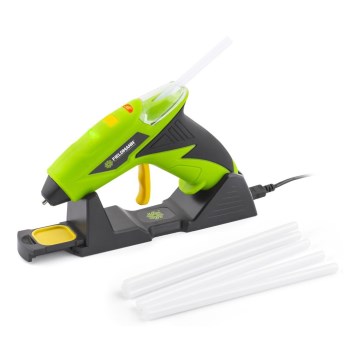 Fieldmann - Akumulatorska lepilna pištola 4V 1500 mAh zelena