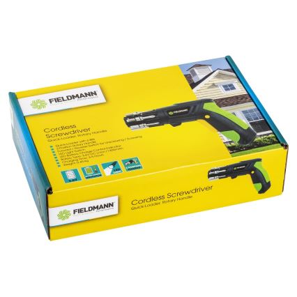 Fieldmann - Akumulatorski izvijač 3,6V 1300 mAh