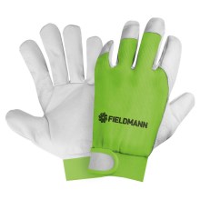 Fieldmann - Delovne rokavice zeleno/bele