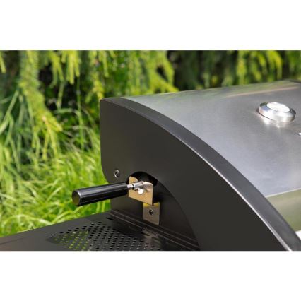 Fieldmann - Plinski žar s 3 gorilniki, mat krom