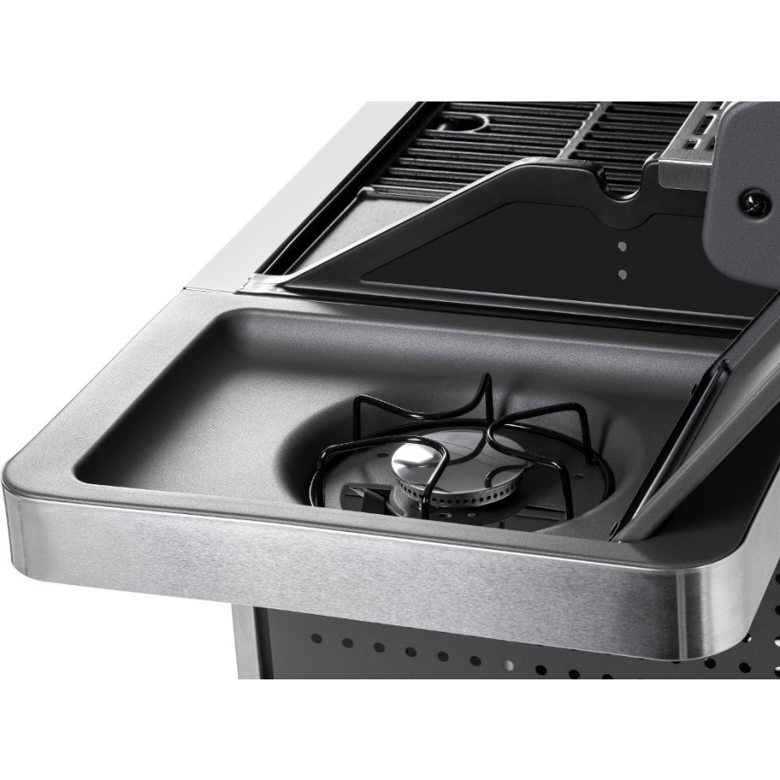 Fieldmann - plinski žar, 5 gorilnikov, matiran krom