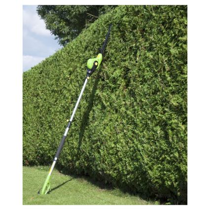 Fieldmann - Teleskopske škarje za živo mejo 450W/230V