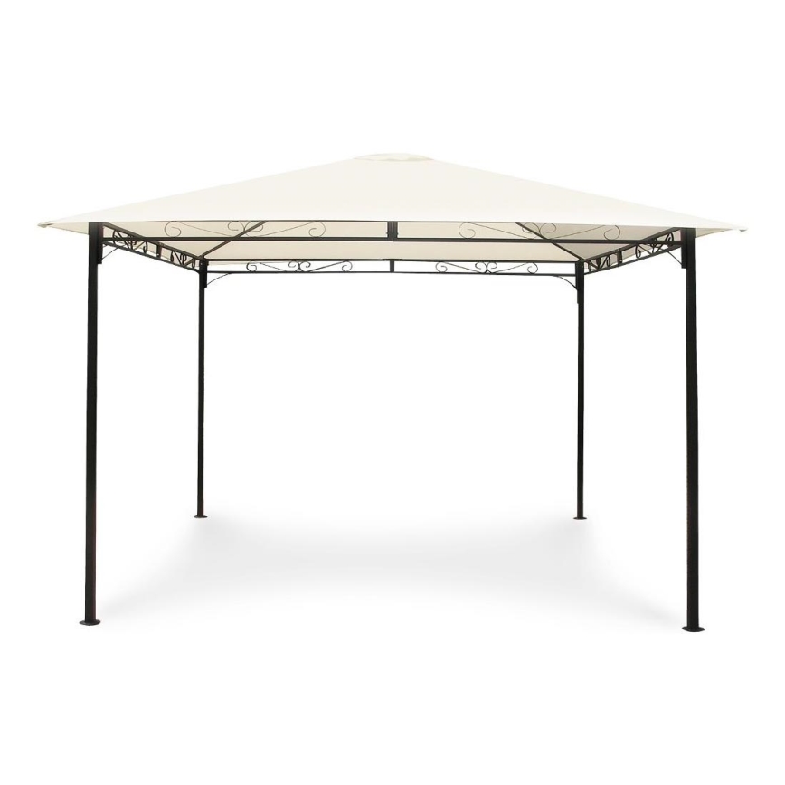 Fieldmann - Vrtna gazebo 3x3 m krem barva