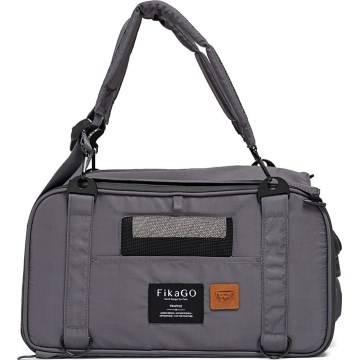 Fikago - Potovalna torba za pse in mačke TRUFFLE Grey