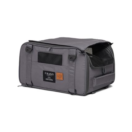 Fikago - Potovalna torba za pse in mačke TRUFFLE Grey
