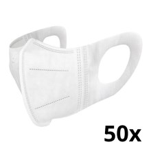 Filtrirna 3D polmaska (maska za obraz) KN90 NR D 50 kom.
