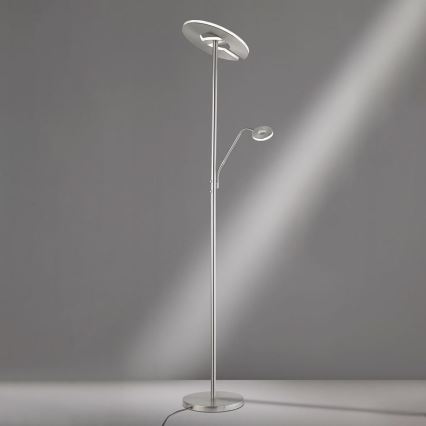 Fischer & Honsel - LED Zatemnitvena stoječa svetilka DENT 1xLED/30W/230V + 1xLED/6W 2700-4000K