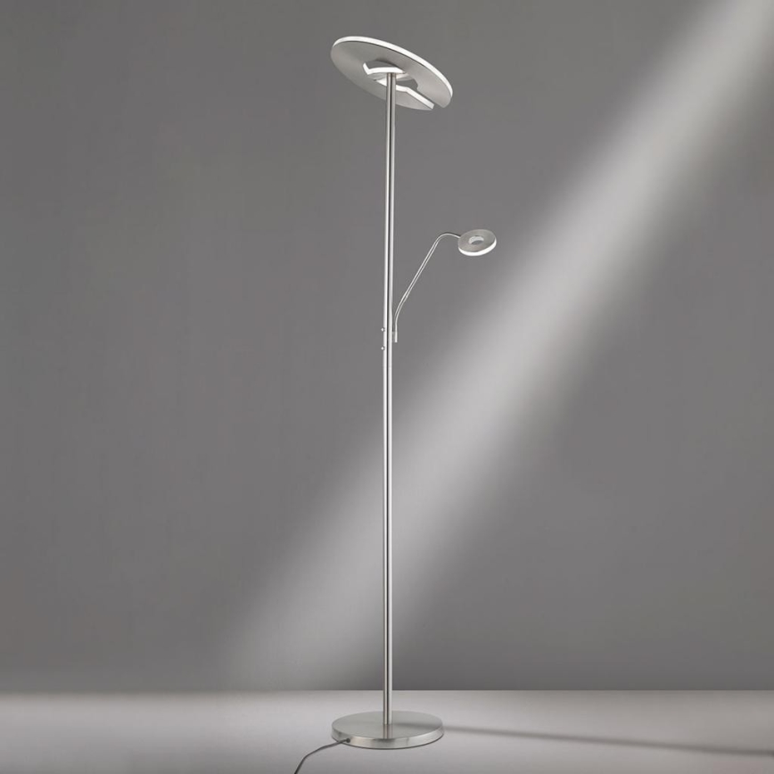 Fischer & Honsel - LED Zatemnitvena stoječa svetilka DENT 1xLED/30W/230V + 1xLED/6W 2700-4000K