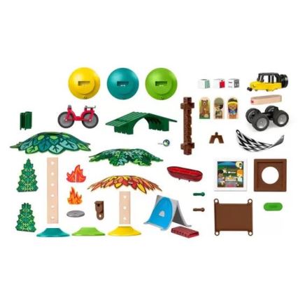 Fisher-Price - Otroški gradbeni set Wonder Makers Camping