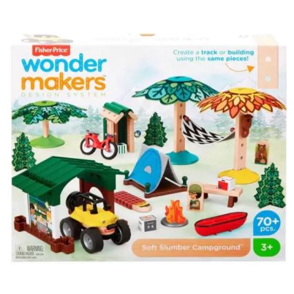 Fisher-Price - Otroški gradbeni set Wonder Makers Camping