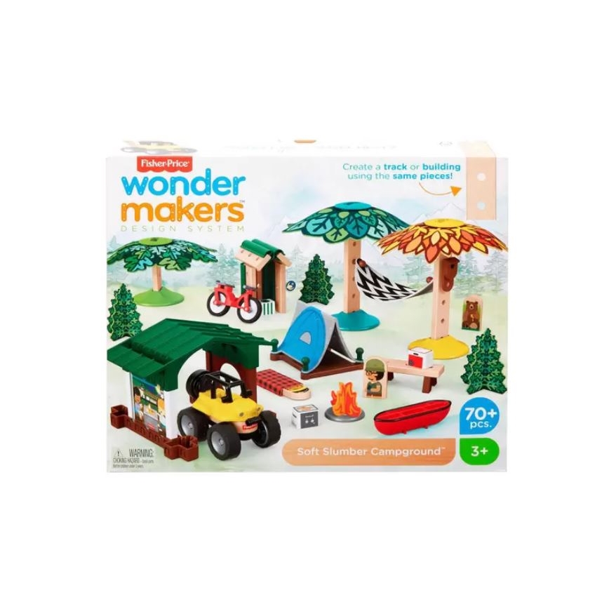Fisher-Price - Otroški gradbeni set Wonder Makers Camping