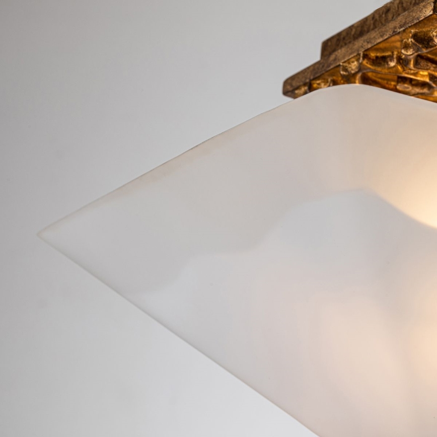 Flambeau STAR-F-S-DG - Stropna svetilka STAR 2xE27/40W/230V medena