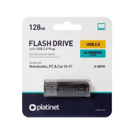 Flash Drive USB 128GB črn