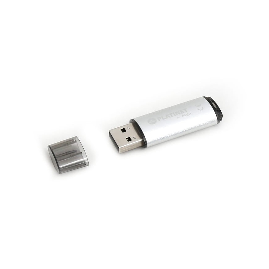 Flash Drive USB 64GB srebrn