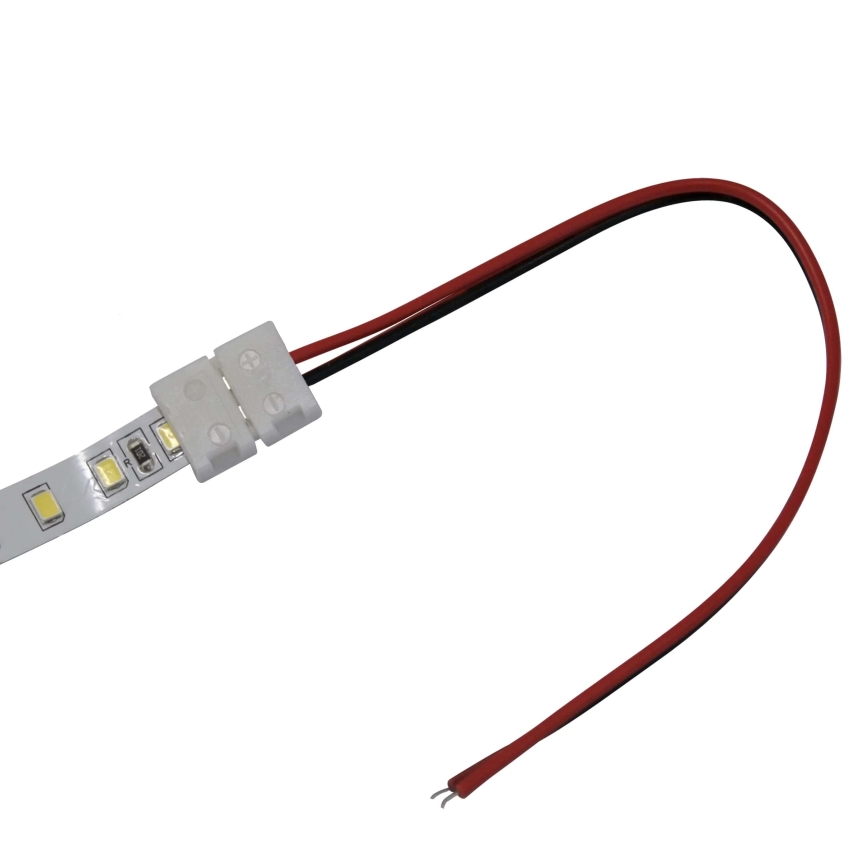 Fleksibilen enostranski konektor za 2-polne LED trakove 8 mm