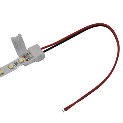 Fleksibilen enostranski konektor za 2-polne LED trakove 8 mm