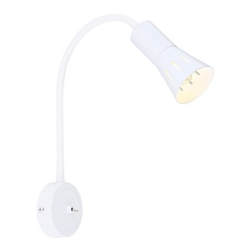Fleksibilna mala svetilka ARENA 1xE14/40W/230V bela