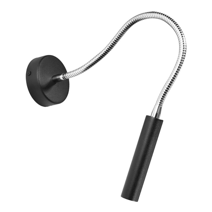 Fleksibilna mala svetilka AXIL 1xG9/12W/230V črna