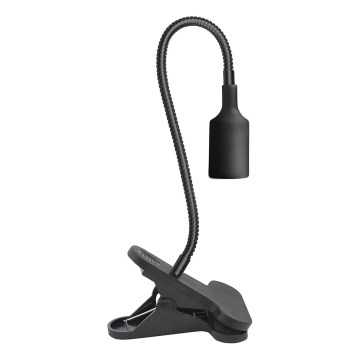 Fleksibilna namizna svetilka s sponko za gojenje rastlin PLANTY 1xE27/30W/230V črna
