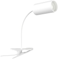 Fleksibilna svetilka s sponko PUNTO 1xGU10/9W/230V bela
