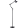 Fleksibilna talna svetilka AURIQ 1xE27/60W/230V 184 cm črna